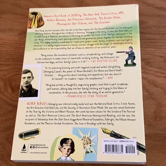 Belonging Nora Krug A German Reckons with History and Home Paperback Book - Picture 2 of 3